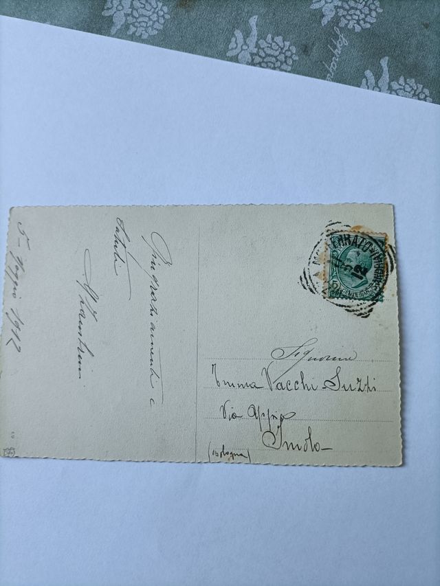 Cartolina vintage 1912