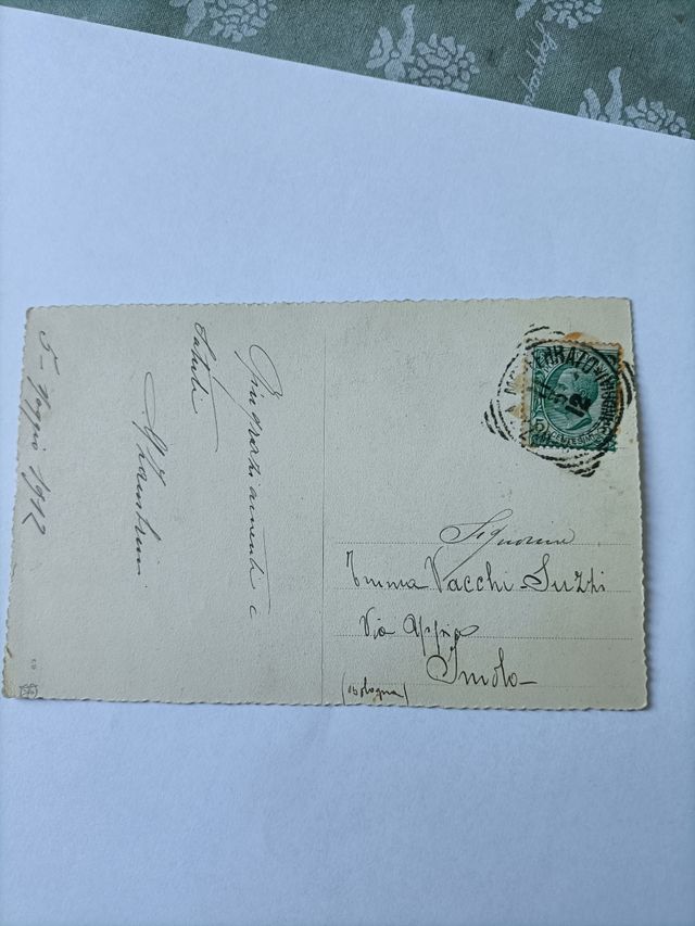Cartolina vintage 1912