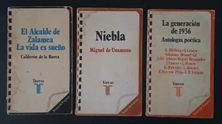Lote 6 libros clásicos colección Taurus