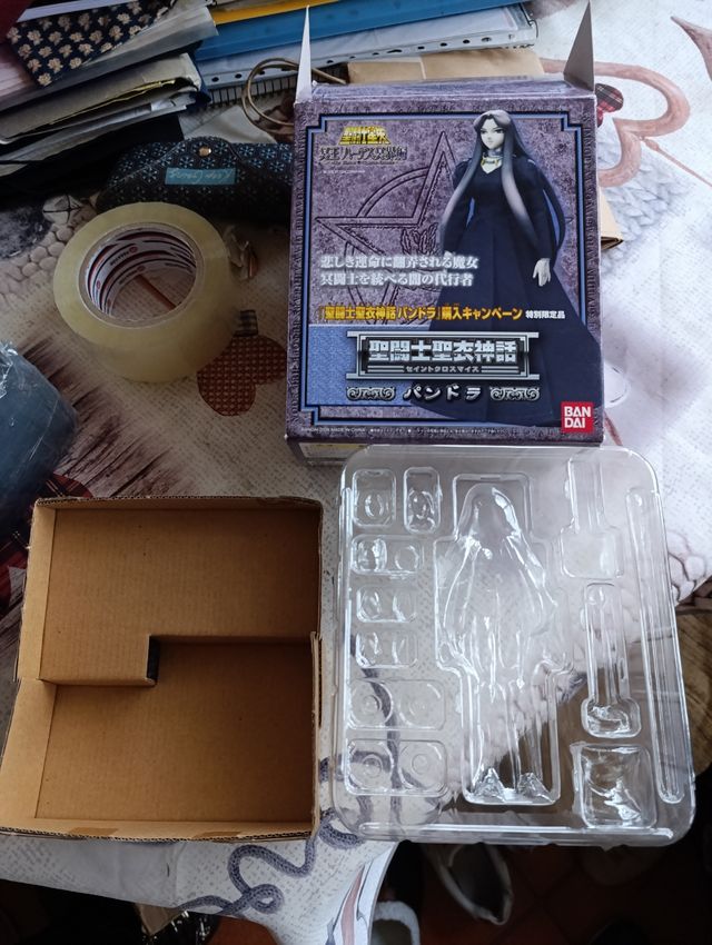 Caja blisters Pandora myth cloth