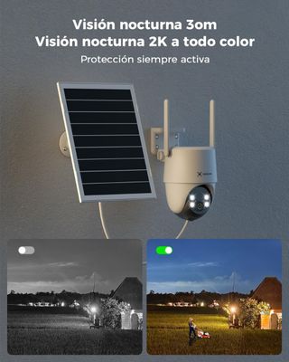 CÁMARA VIGILANCIA SOLAR NUEVA