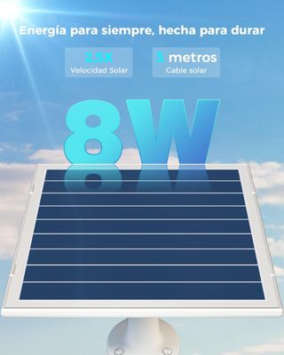 CÁMARA VIGILANCIA SOLAR NUEVA