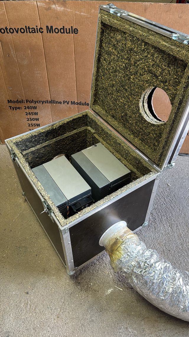 CAJA INSONORIZADA PARA ASIC