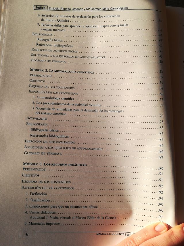 Didáctica de la Física y la Química para Primaria