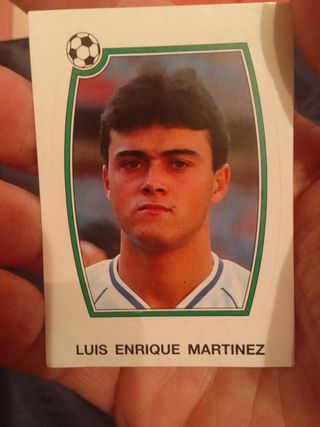 Cromo Luis Enrique 1992