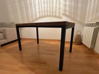 Mesa comedor tipo Industrial