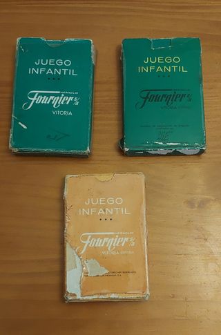 Lote cartas Fournier