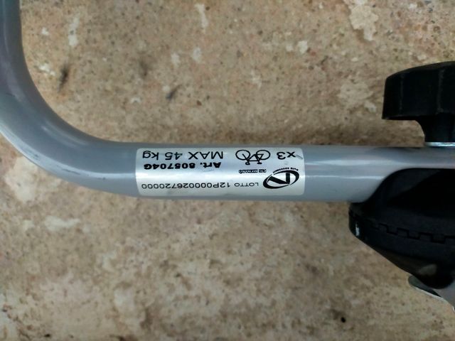 Suport de coche para bicicleta