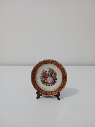 Adorno de porcelana. LIMOGES -FRANCE