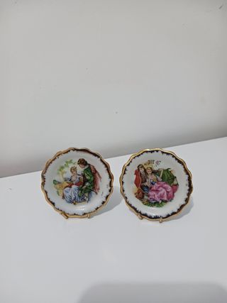 Adornos de porcelana figuras francesas