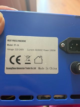 Plancha de sublimacion