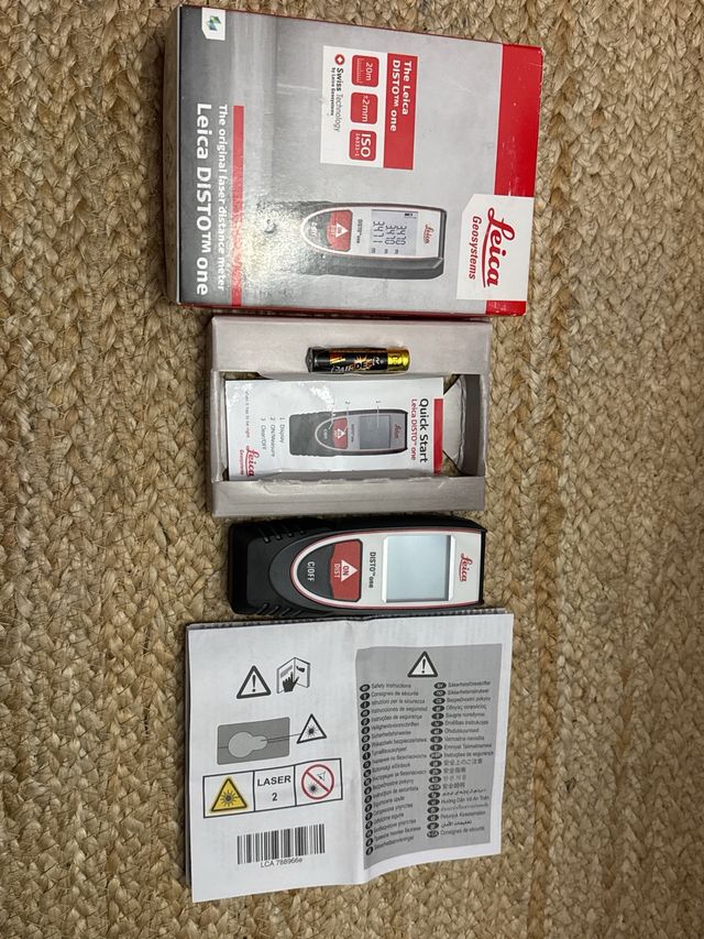 Medidor láser Leica Disto One 20mts.