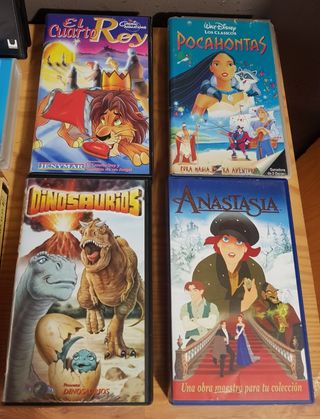 Lote de peliculas VHS variadas