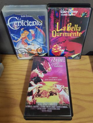 Lote de peliculas VHS variadas