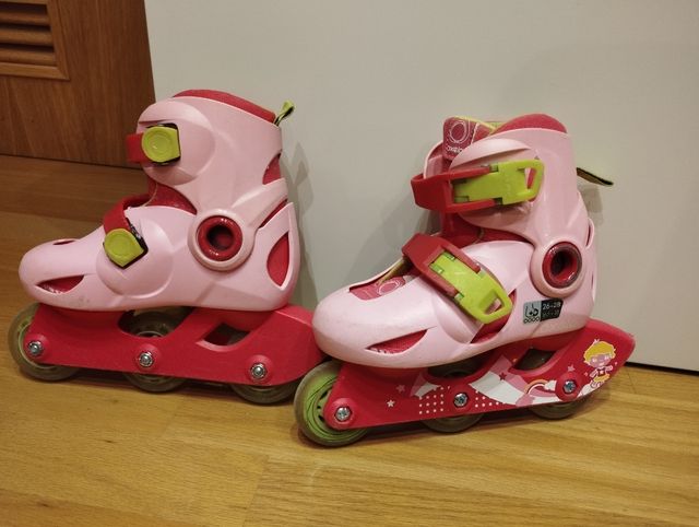 Patines niña oxelo play 3 talla 26 a 28