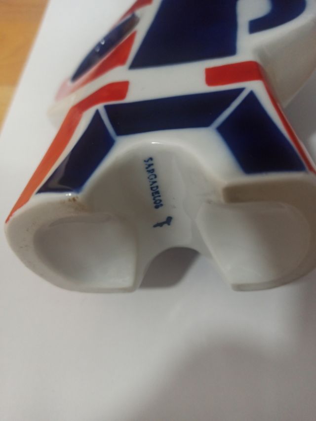 Jarrón de porcelana sargadelos