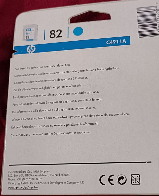 Cartucce HP 82 ciano