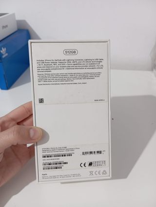 Scatola vuota iPhone Xs, oro, 512gb