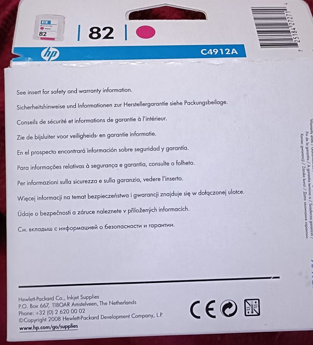 Cartuccia HP 82 Magenta