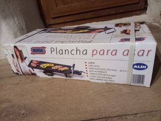 Plancha para asar. Quigg WJ-072 eléctrica 2000W.