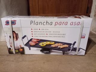 Plancha para asar. Quigg WJ-072 eléctrica 2000W.