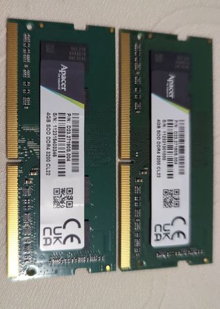 RAM SODIMM DDR4 8GB (2x4GB) 3200 CL22