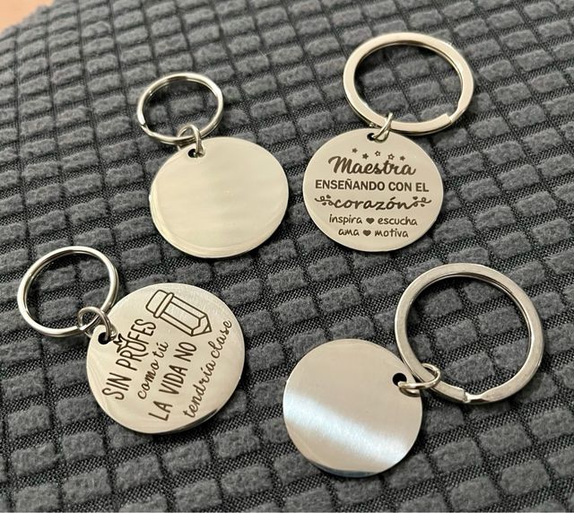 Llaveros para maestra