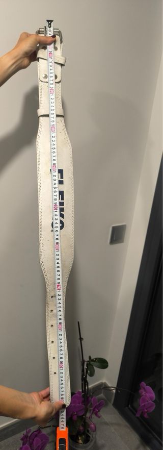 CINTURÓN ELEIKO DE CUERO PARA LEVANTAMIENTO PESAS.