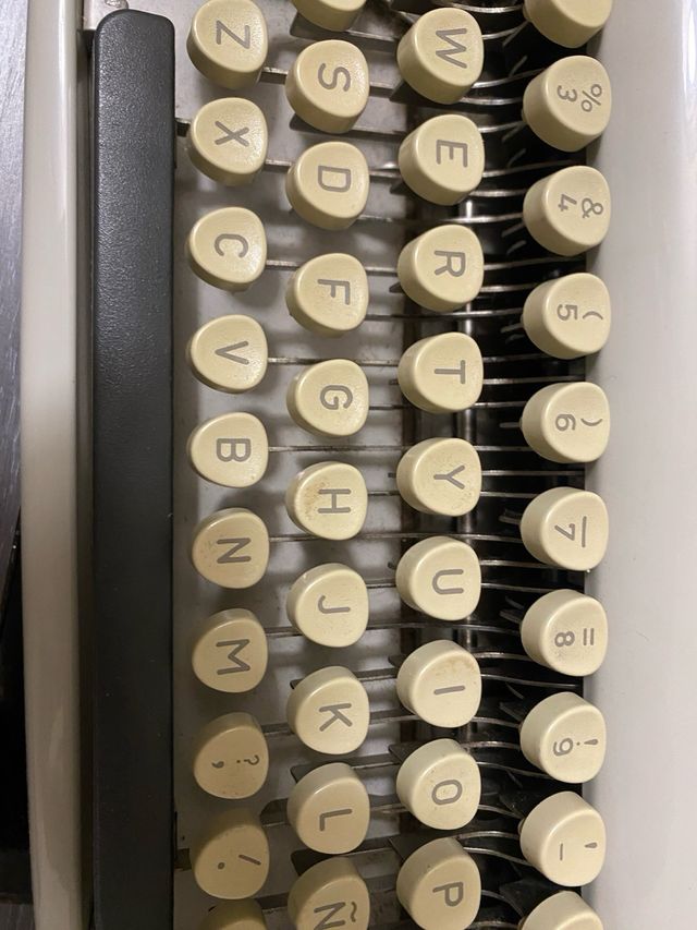 Maquina escribir vintage