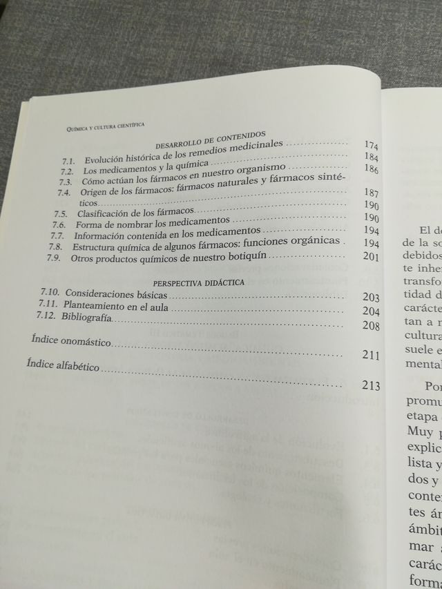 Química y cultura científica