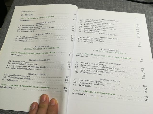 Química y cultura científica