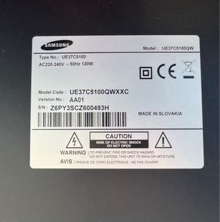 Televisor LED Samsung 37 pulgadas