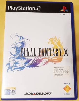 Final Fantasy X Con Disco Bonus PS2