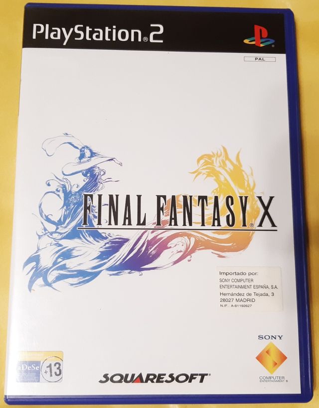 Final Fantasy X Con Disco Bonus PS2
