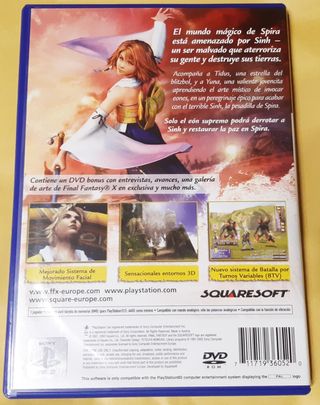 Final Fantasy X Con Disco Bonus PS2