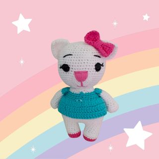 Gata a crochet