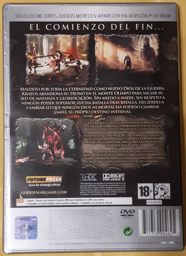 God Of War II PS2
