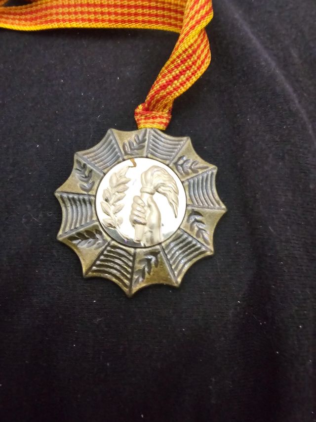 Lote de tres medallas de fútbol