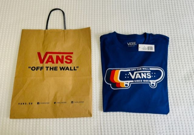 Camiseta dew Vans, talla 14+