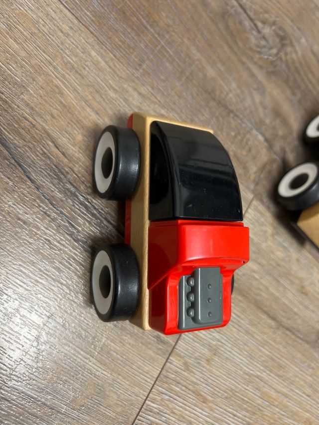 Cochecito ikea jugete de madera