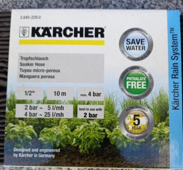 Gomas porosas de regar