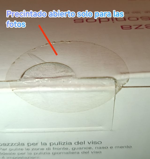 Cepillo de limpieza facial por ultrasoni