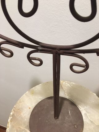 CANDELABRO DISEÑO CLASICO HECHO EN COBRE