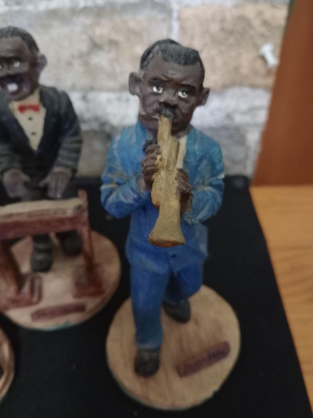 Figuras vintage de Músicos ceramica