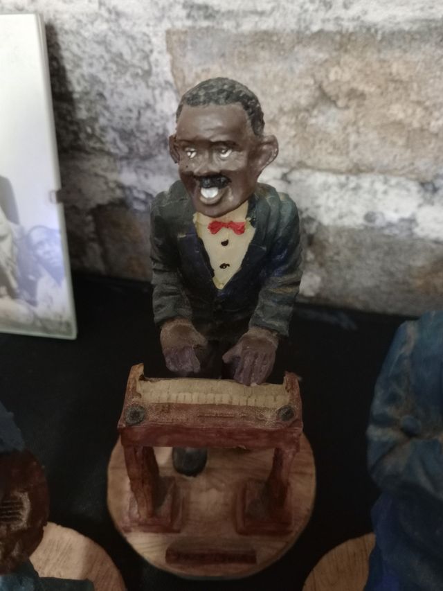 Figuras vintage de Músicos ceramica