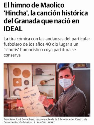 10 titas cómicas “Maolico Hincha” año 1942