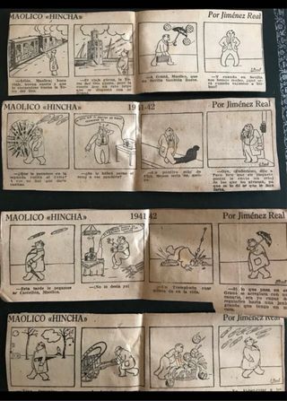 10 titas cómicas “Maolico Hincha” año 1942