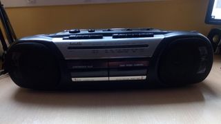 Radio casette doble pletina Aiwa vintage
