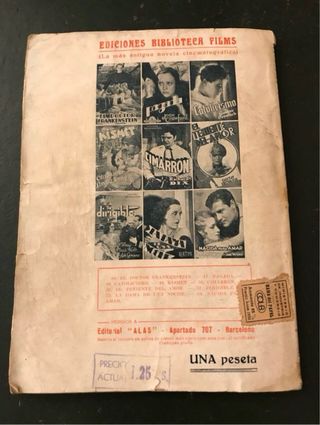 Antigua Novela “Indiscreta”