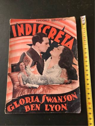 Antigua Novela “Indiscreta”